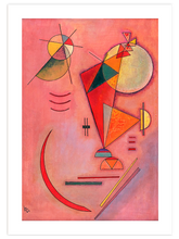 Wassily Kandinsky Taciturn - Art Print